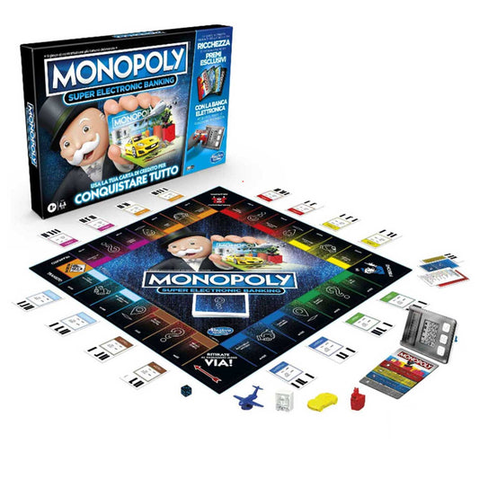 Hasbro - Monopoly Super Electronic Banking E8978103