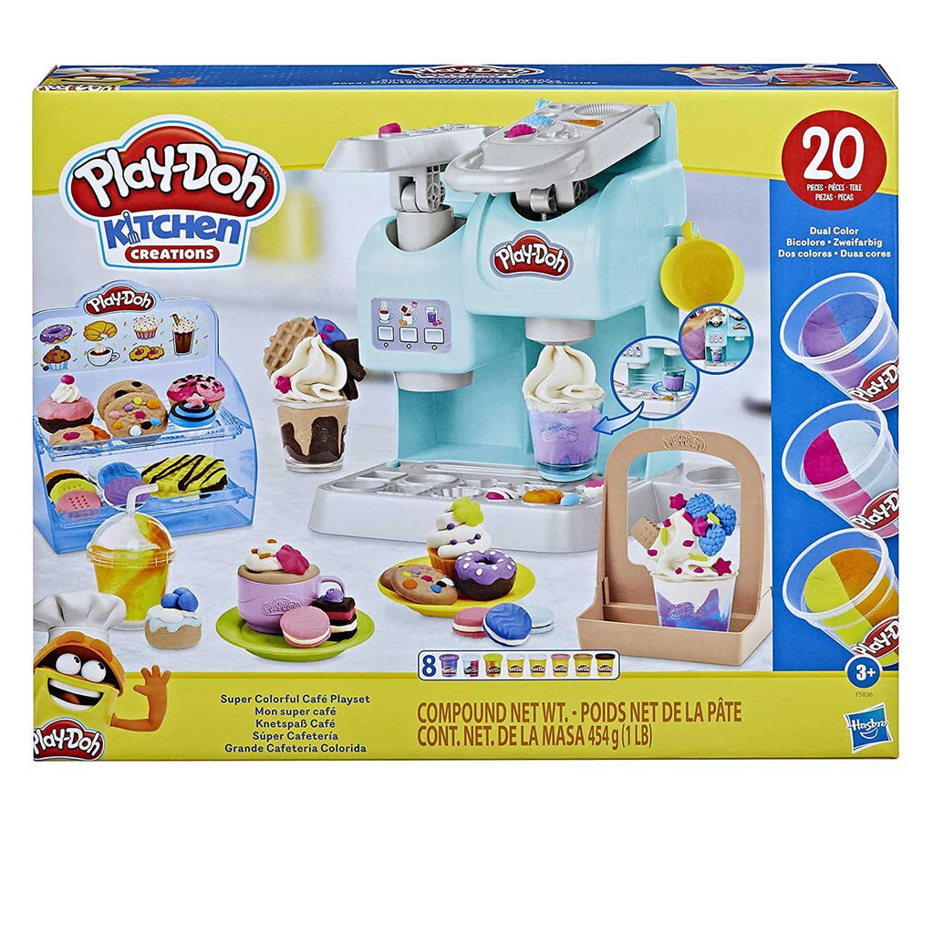 Hasbro - Play-Doh Kitchen Creations The Super Colorful Cafeteria F58365L0