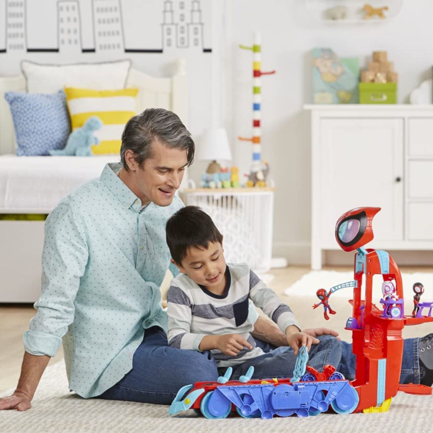 Hasbro - Spidey Playset Quartier Generale Mobile