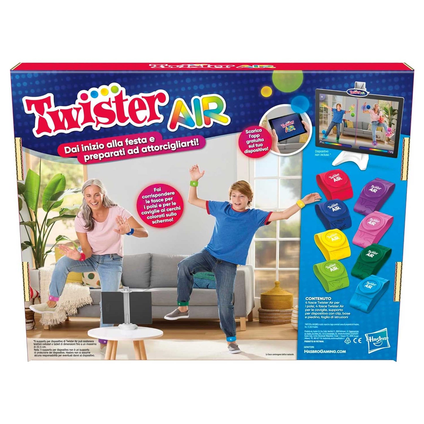 Hasbro - Twister Air Con App Per Realtà Aumentata