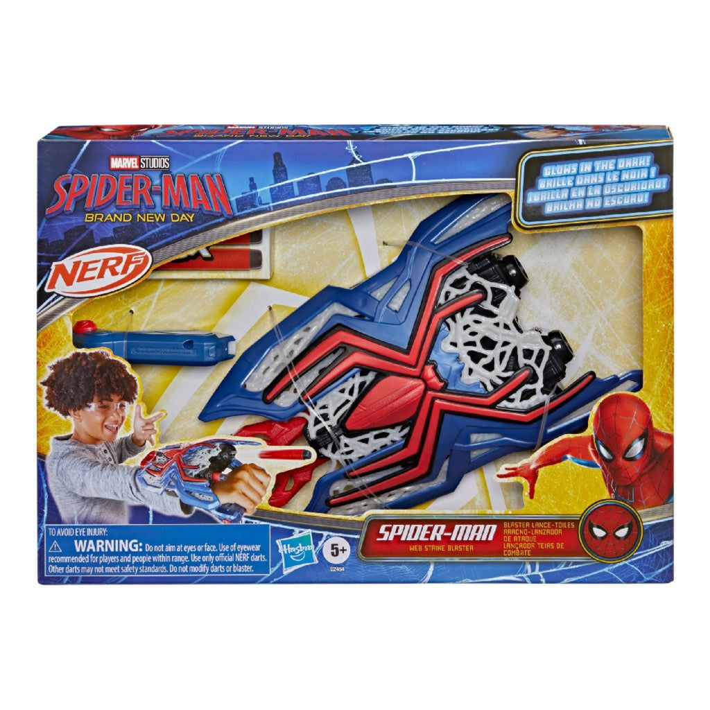Hasbro - Marvel Spiderman Nerf Colpisci Blaster