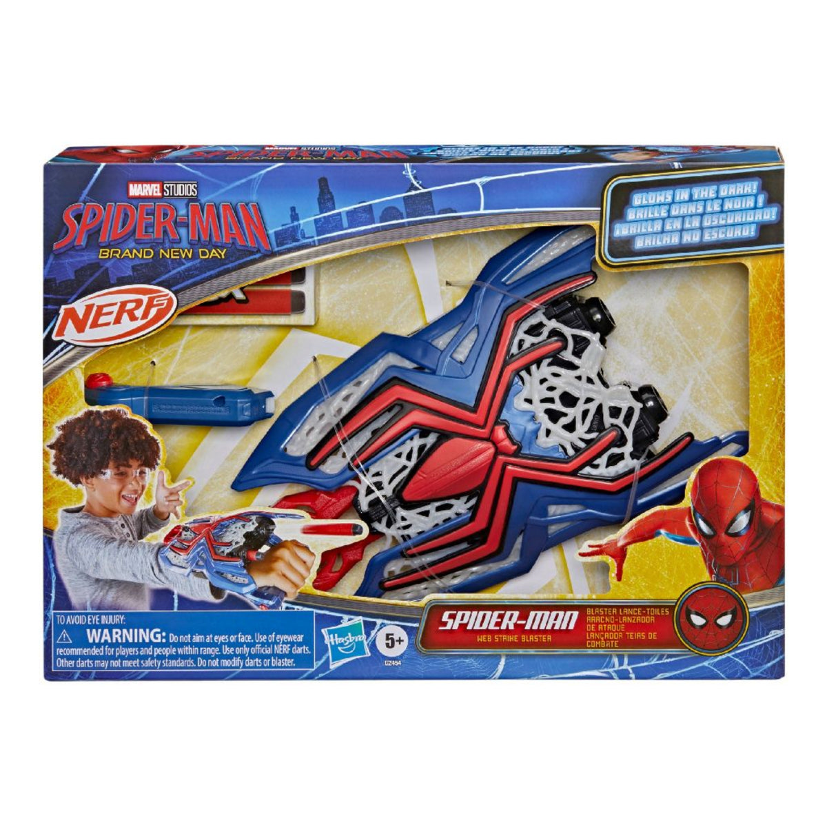 Hasbro - Marvel Spiderman Nerf Colpisci Blaster