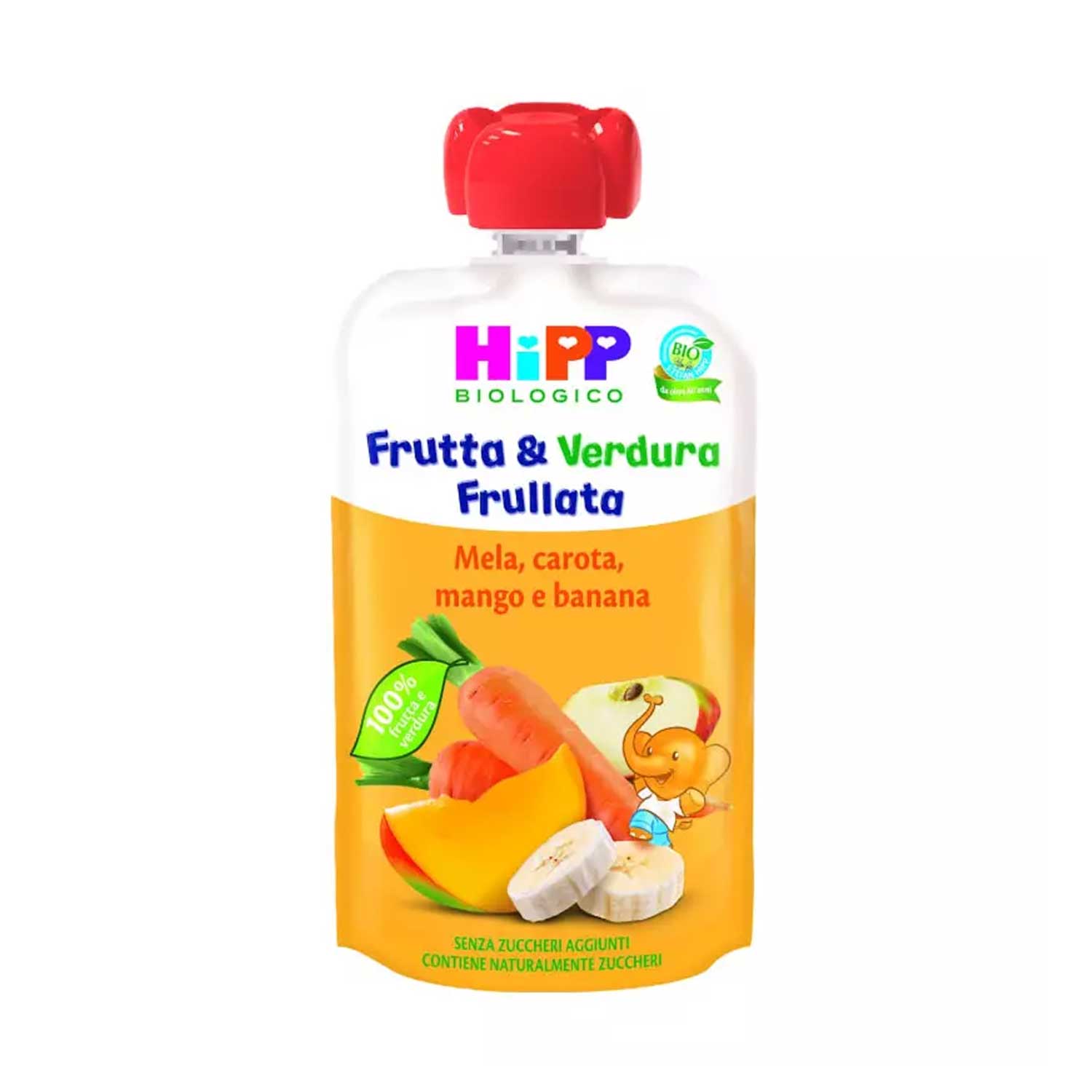 Hipp - Fruit Smoothie Carrot Mango And Banana 90g