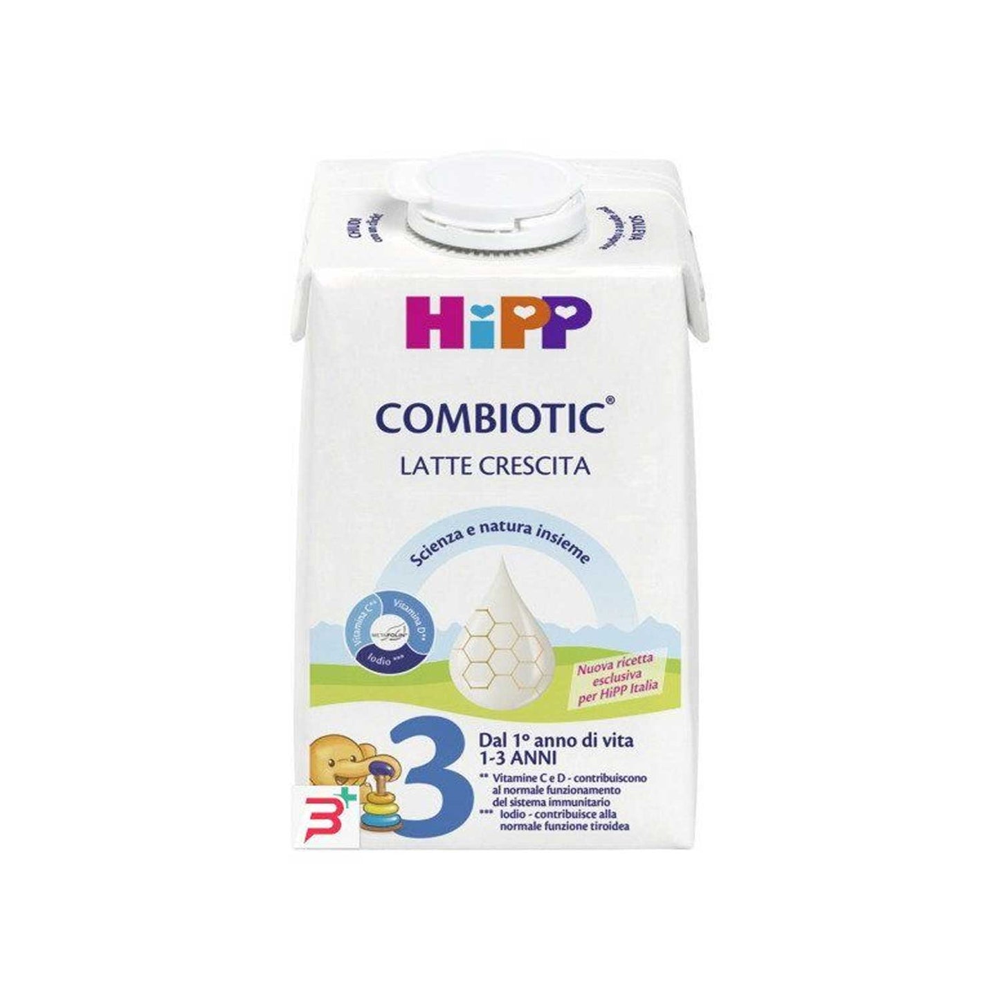 Hipp - Latte Liquido Cambiotic Crescita 3: Confezione 500 ML