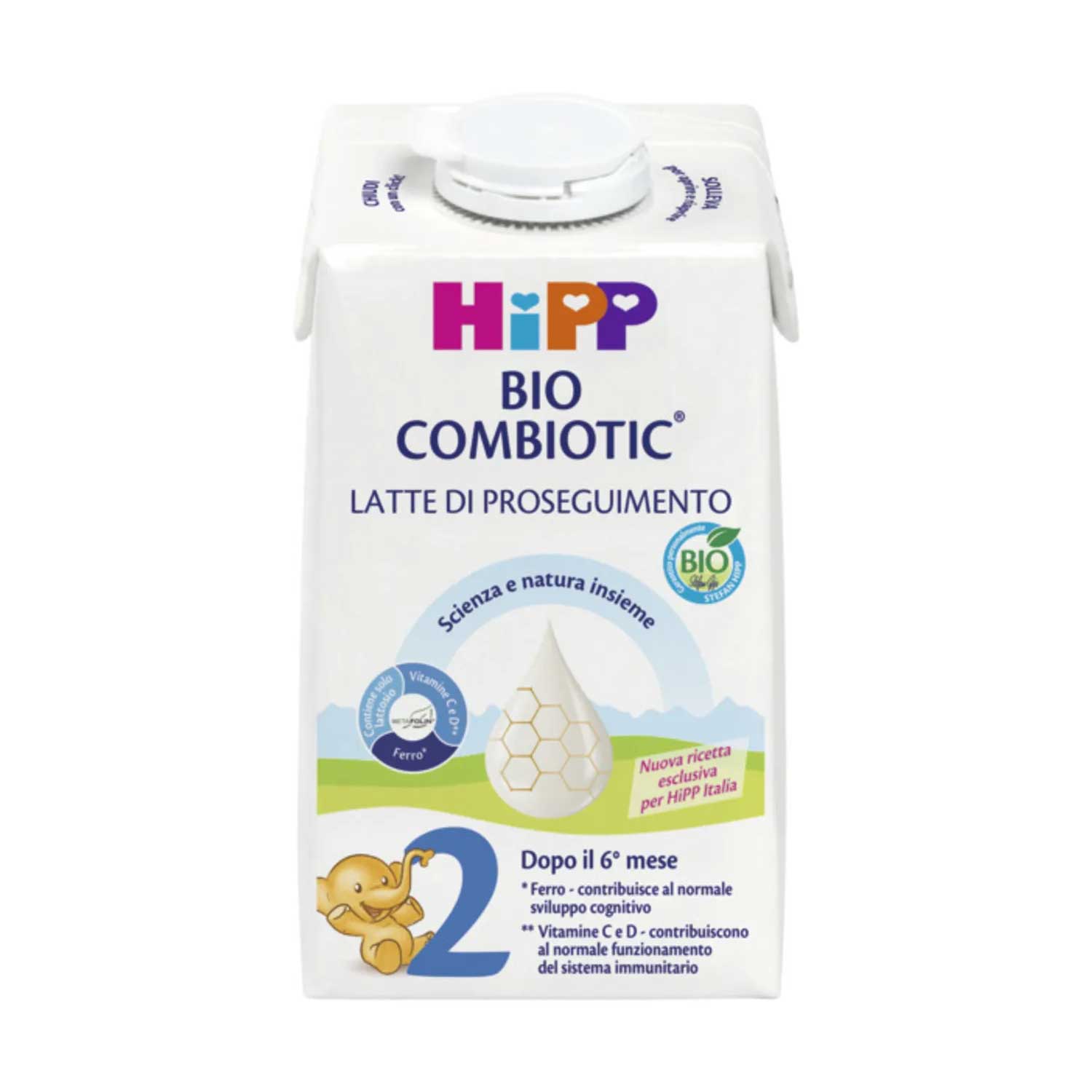 Hipp - Latte Liquido Combiotic 2: Confezione 500 ML