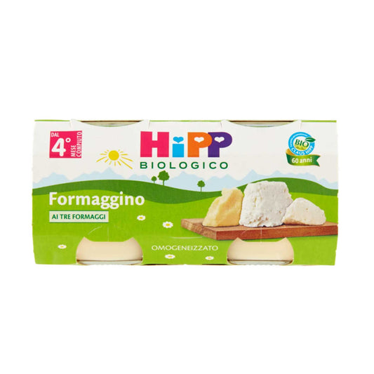 Hipp - Omogeneizzato Ai Formaggi: Confezione 2x80 gr
