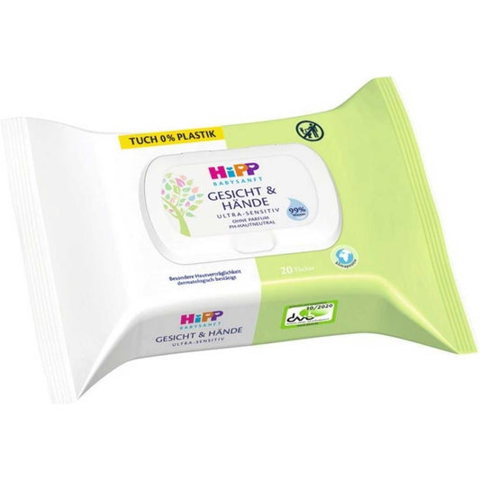 Hipp - Salviette Viso e Mani