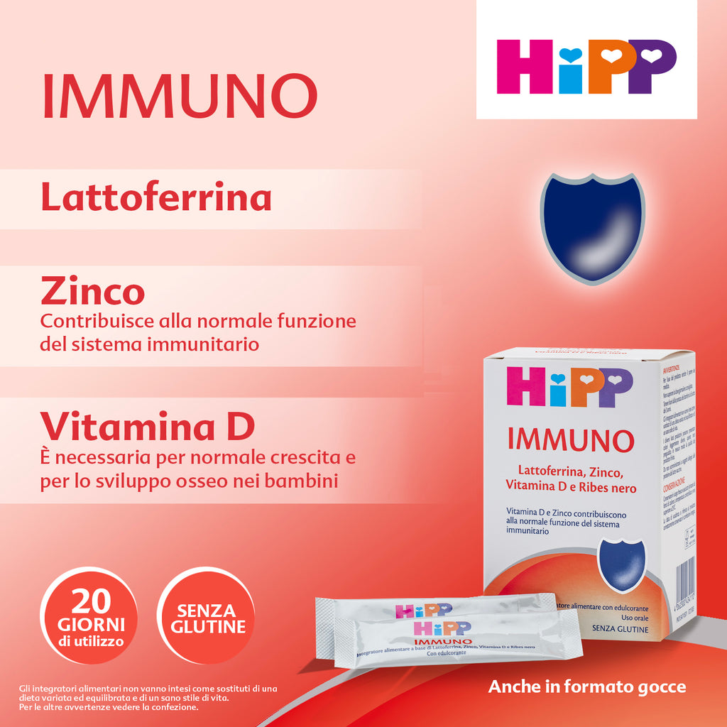 Hipp - Integratore Immuno Bustine 30Gr