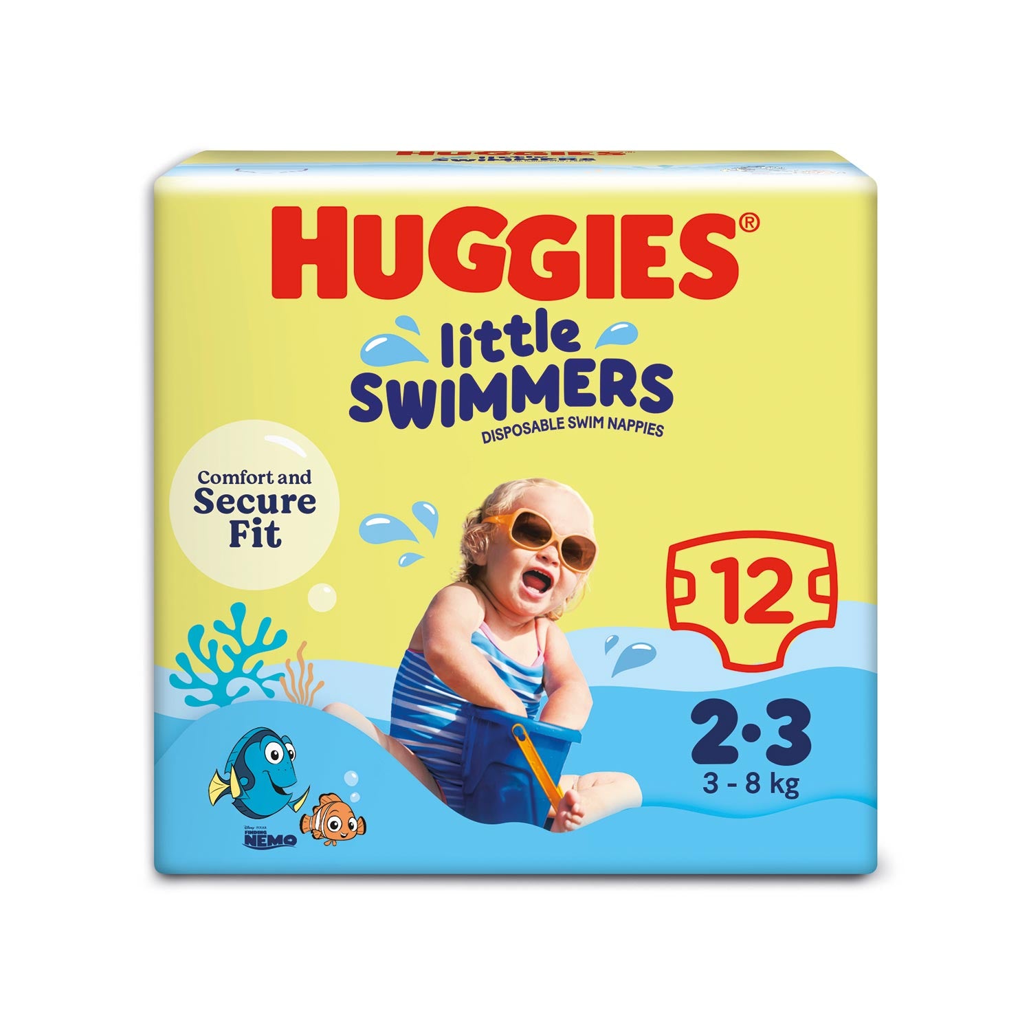 Huggies - Little Swimmers Size 2-3 12pcs
