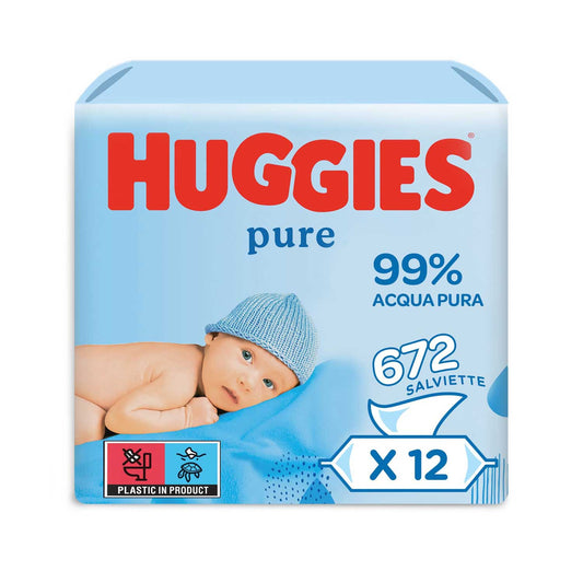 Huggies - Salviette Pure 672 pz