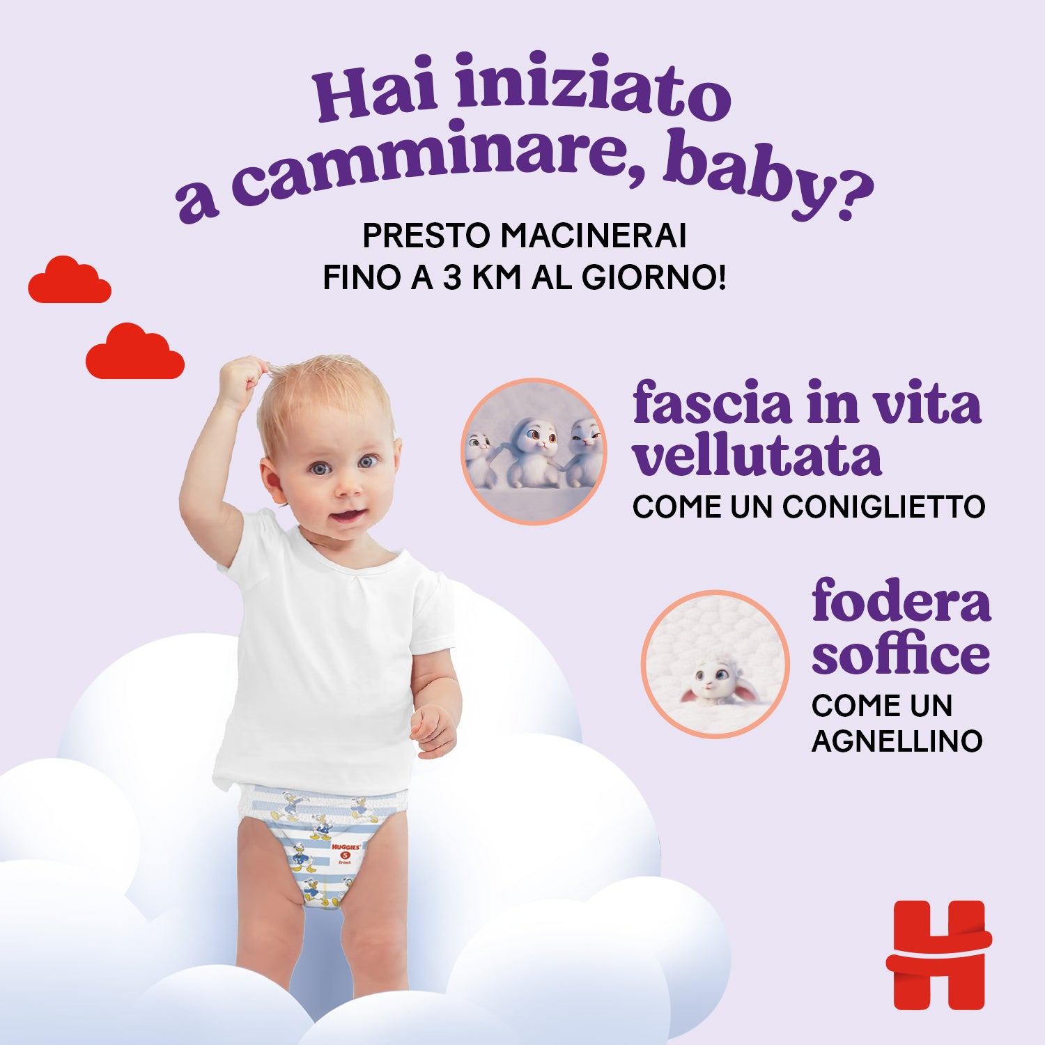 Huggies - Little Movers Mutandina Megapack Taglia 5 (80pz)