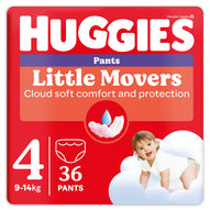 Huggies - Little Movers Mutandine taglia 4 (36 pezzi)
