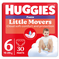 Huggies - Little Movers Mutandine taglia 6 (30 pezzi)