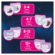 Huggies - DryNites Mutandine per femmine taglia 13+ (9 pezzi)