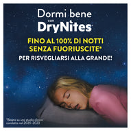 Huggies - DryNites Mutandine per femmine taglia 13+ (9 pezzi)