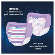 Huggies - DryNites Mutandine per femmine taglia 8-13 (9 pz)