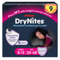 Huggies - DryNites Mutandine per femmine taglia 8-13 (9 pz)