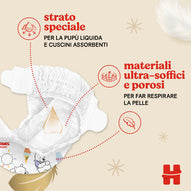 Huggies - Pannolini Bebè Extra Care Taglia 2 (24pz)