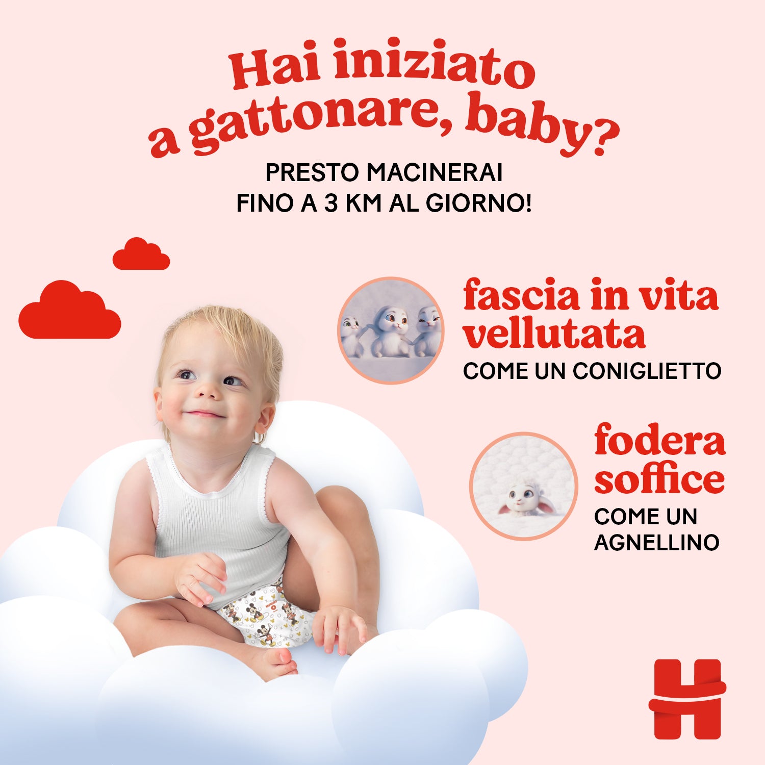 Huggies - Little Movers Pannolini taglia 6 (34 pz)