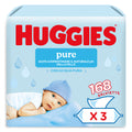 Huggies - Pure salviette 3 confezioni da 56 (168 pz)