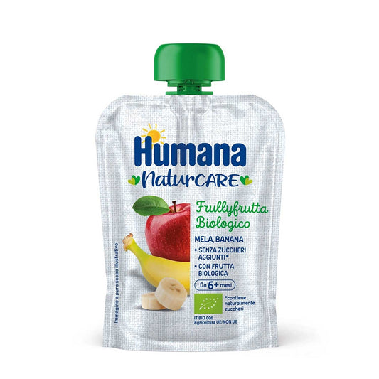 Humana - Frullyfrutta Mela Banana: Confezione 90 gr
