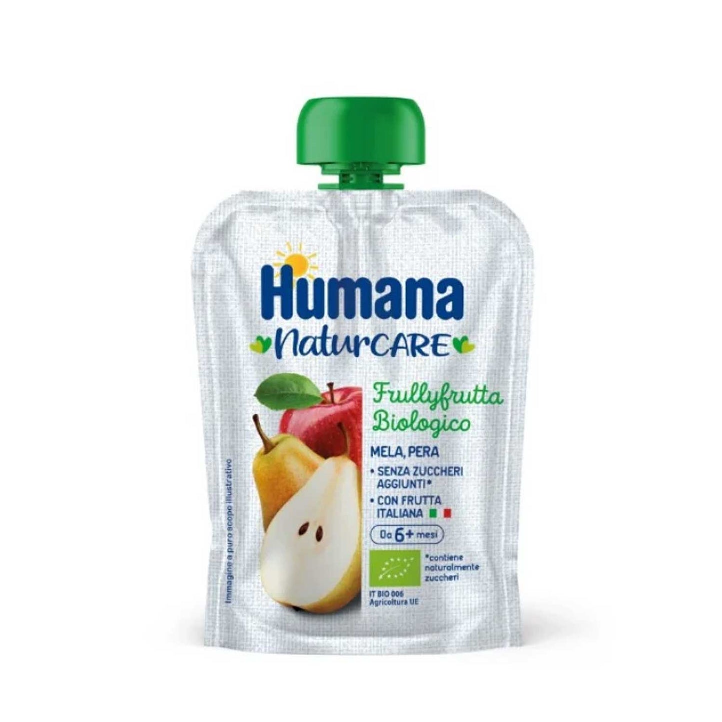 Humana - Frullyfrutta Mela Pera: Confezione 90 gr