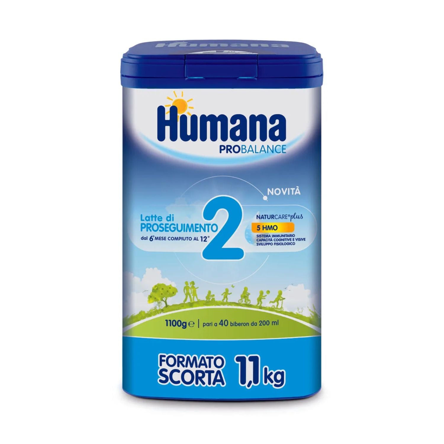 Humana - Latte In Polvere Probal 2 5HMO MP: Confezione 1100 gr