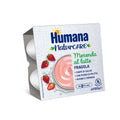 Humana - Merenda Fragola: Confezione 4x100 gr