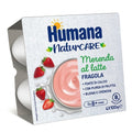 Humana - Merenda Fragola: Confezione 4x100 gr