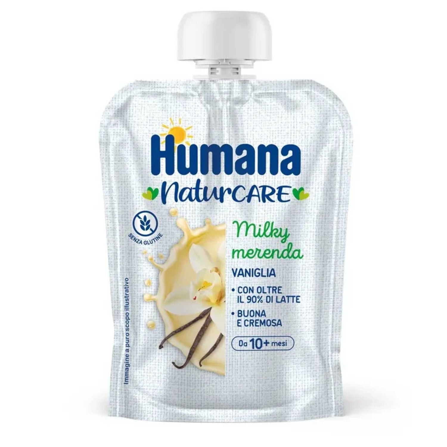 Humana - Milkymerenda Vaniglia: Confezione 85 gr