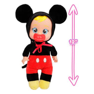 IMC - Bambola Cry Babies Tiny Cuddle Disney Mickey