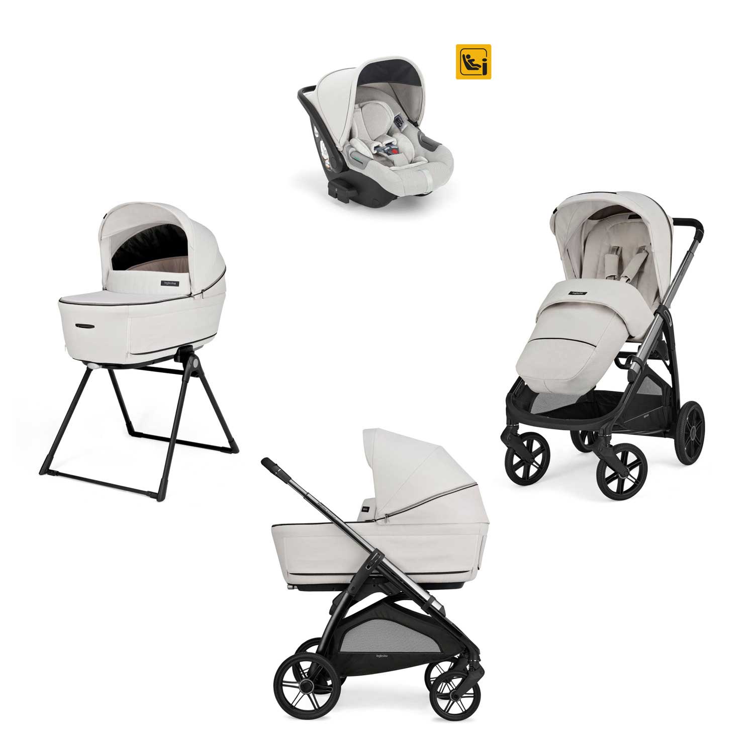 Inglesina - Trio Aptica Con Seggiolino Auto Darwin Isize