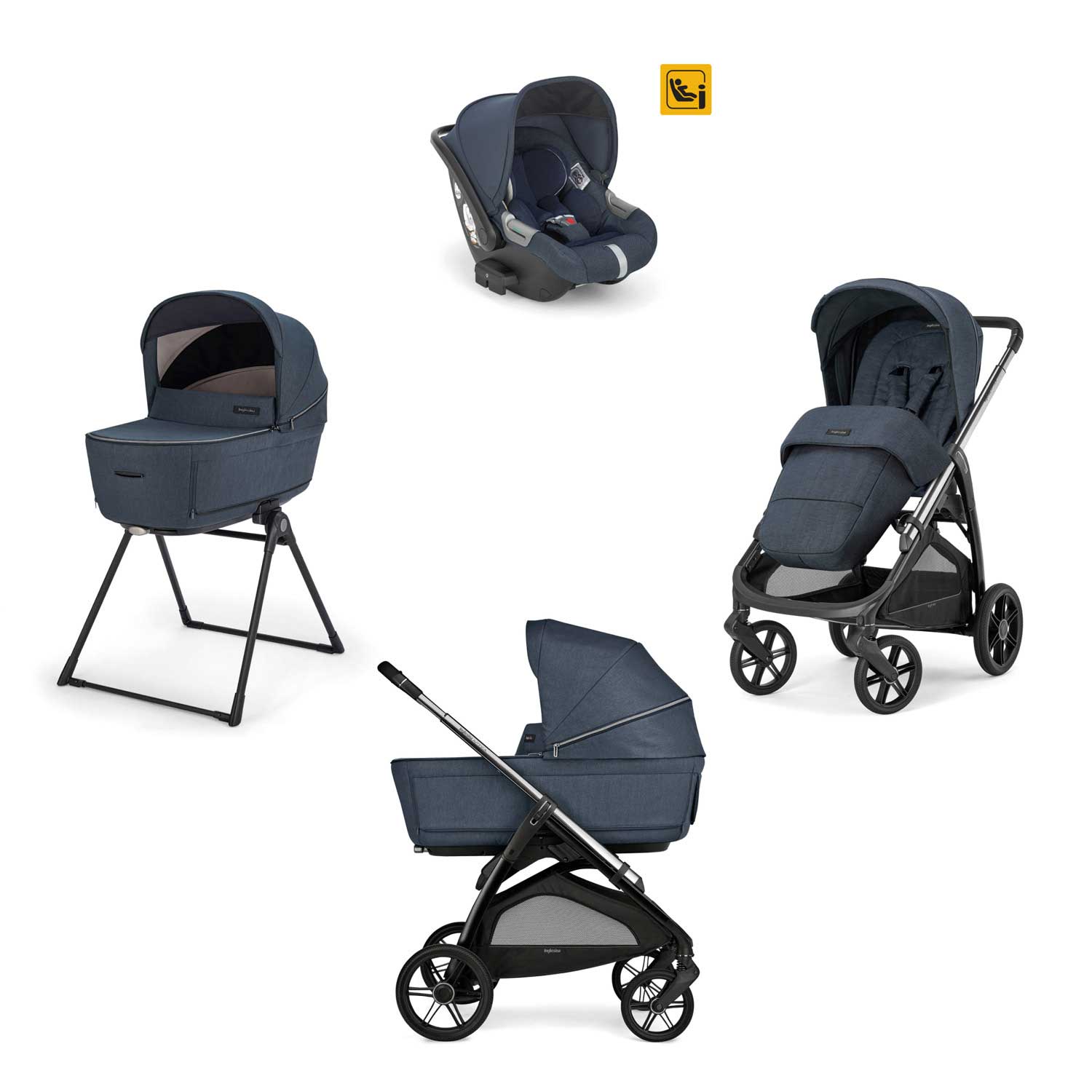 Inglesina - Trio Aptica Con Seggiolino Auto Darwin Isize