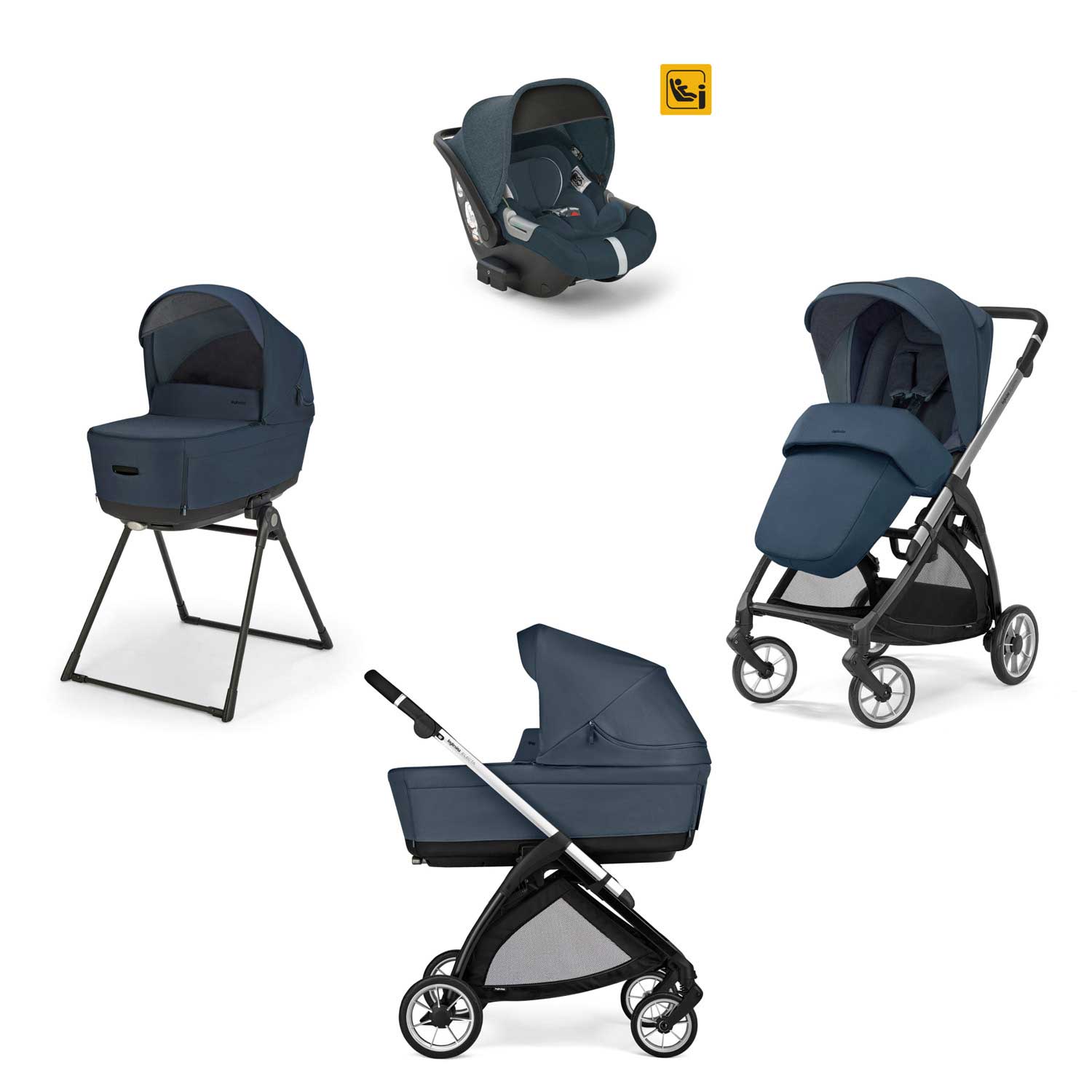 Inglesina - Trio Electa Con Seggiolino Auto Darwin Isize