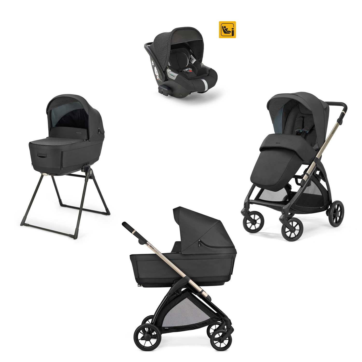 Inglesina - Trio Electa Con Seggiolino Auto Darwin Isize