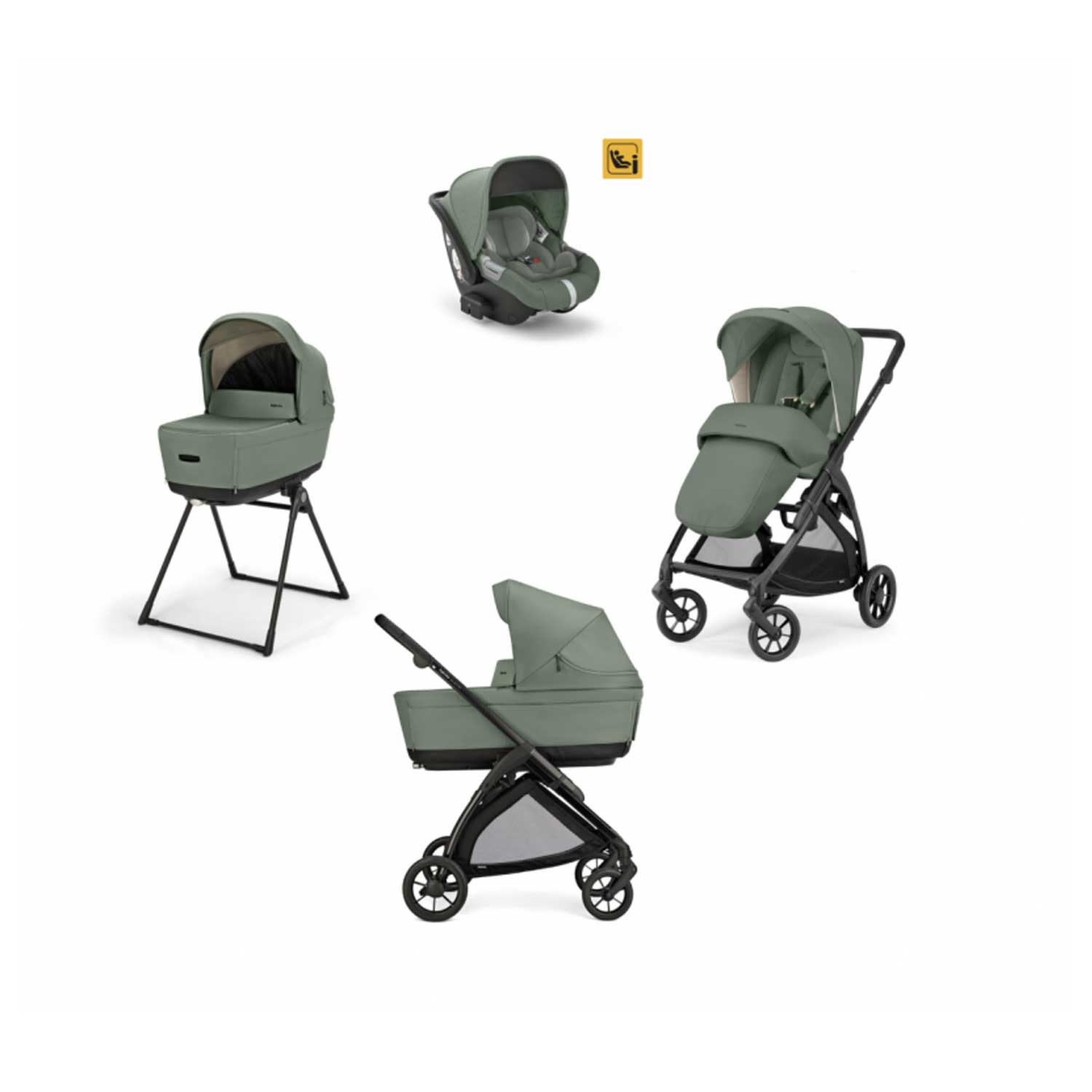 Inglesina - Trio Electa Con Seggiolino Auto Darwin Isize