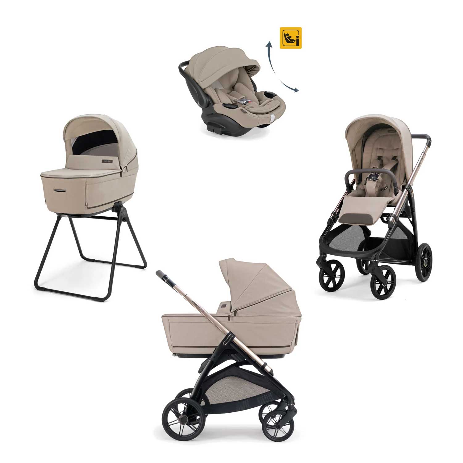 Inglesina - Trio Aptica 2026 Con Darwin Recline Evo Isize