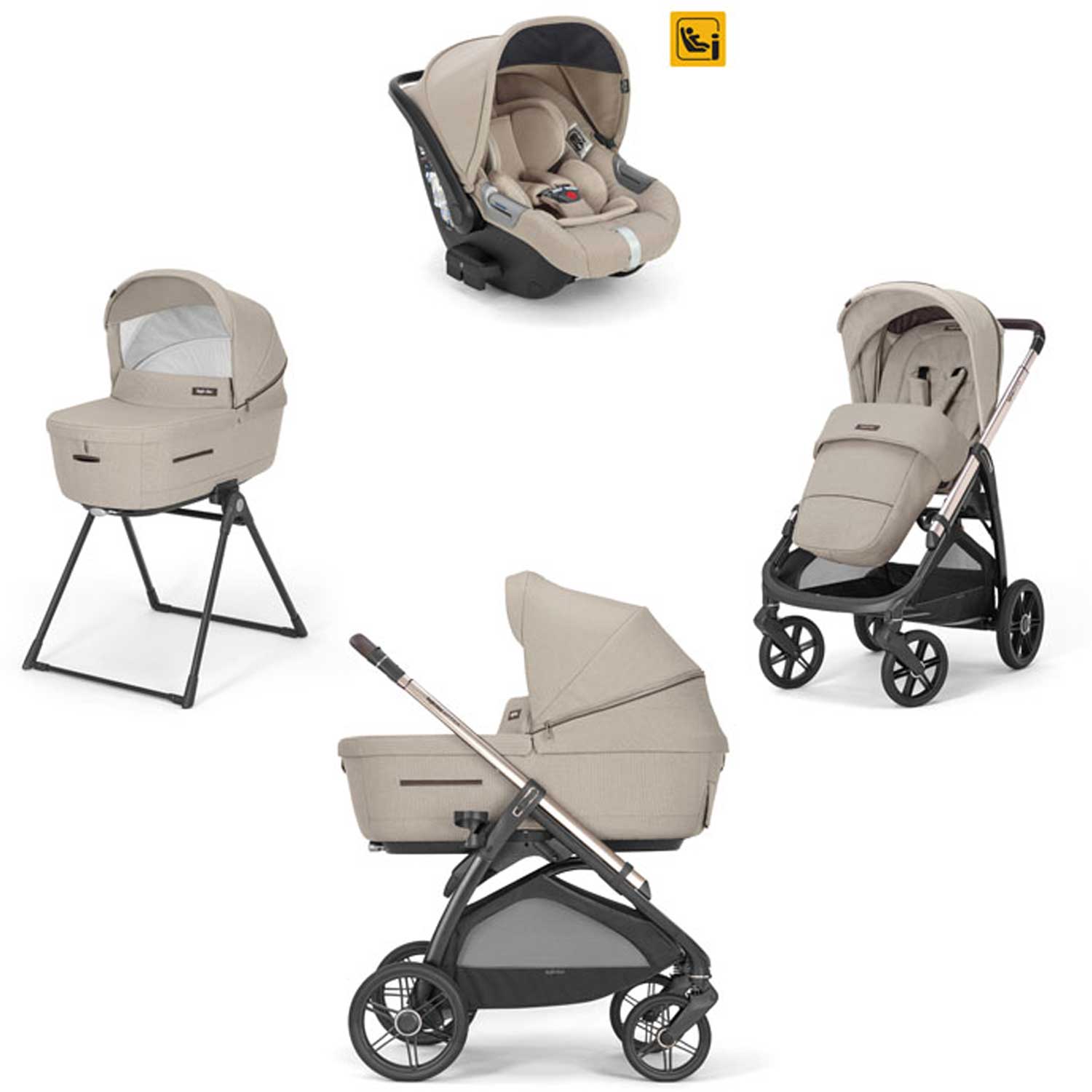 Inglesina - Trio Aptica Con Seggiolino Auto Darwin Isize
