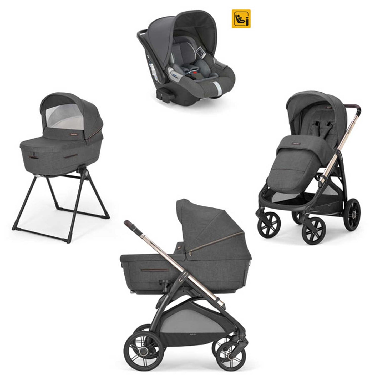 Inglesina - Trio Aptica System Quattro with Darwin including Frame and StandUp New