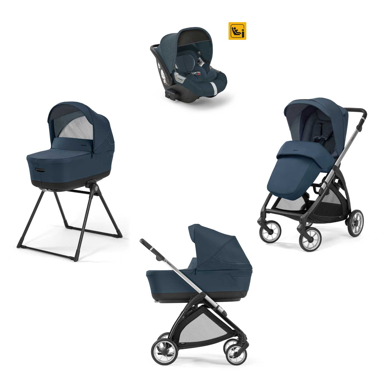 Inglesina - Trio Electa Con Seggiolino Auto Darwin Isize