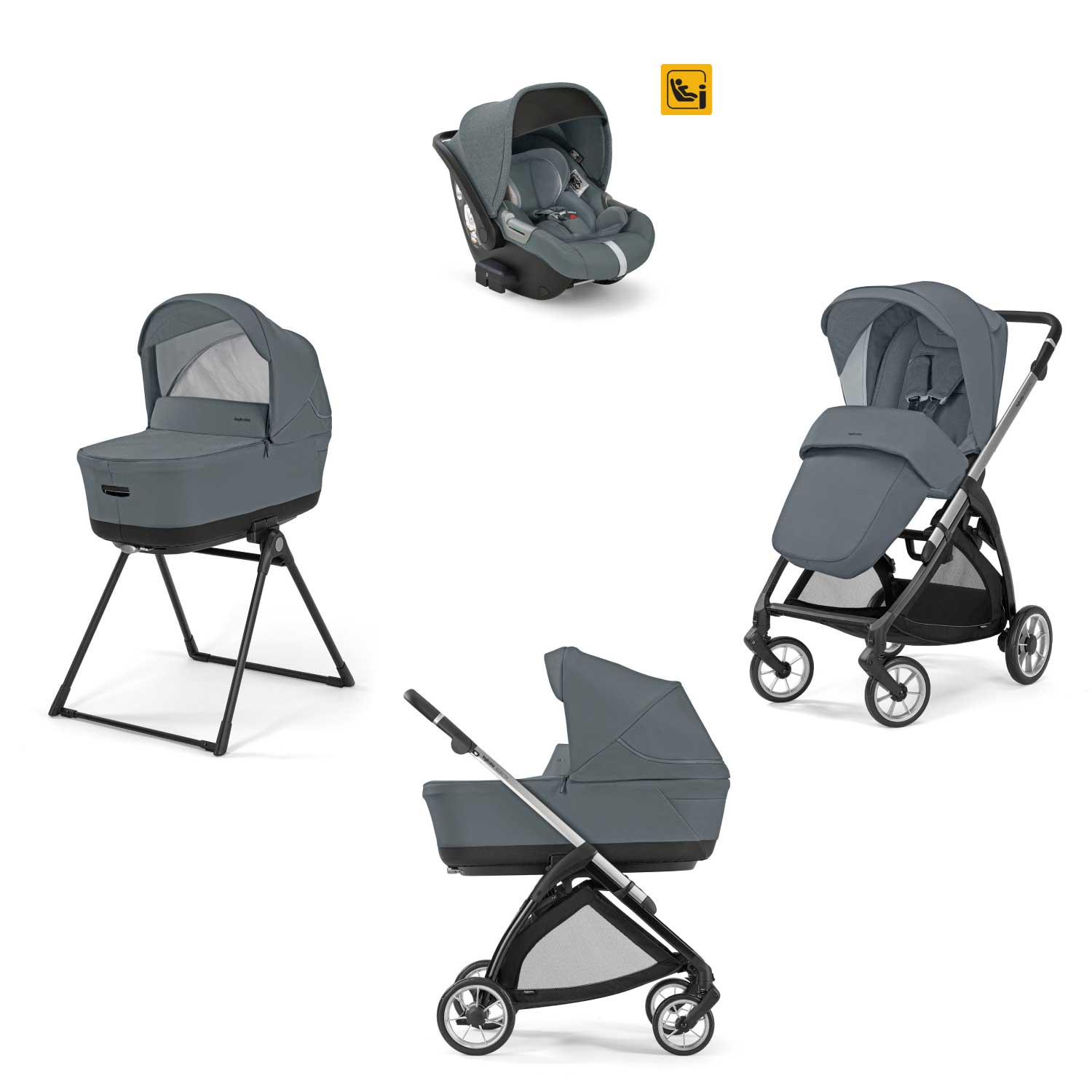 Inglesina - Trio Electa Con Seggiolino Auto Darwin Isize