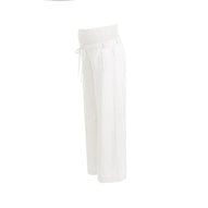 JOSEPH - Pantaloni Premaman in Lino Bianchi