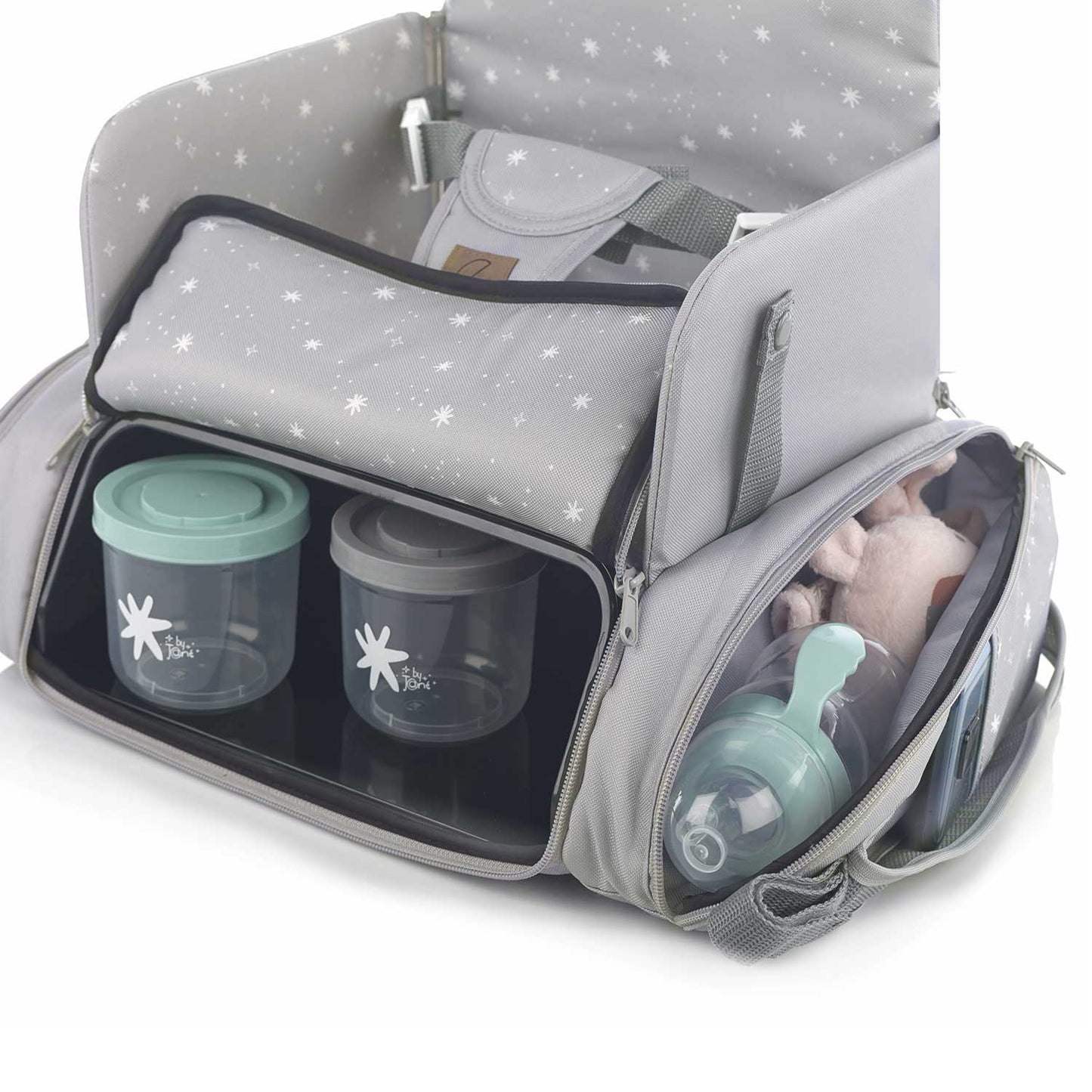 Janè - 2 in 1 bag booster seat Avant Greyland T48