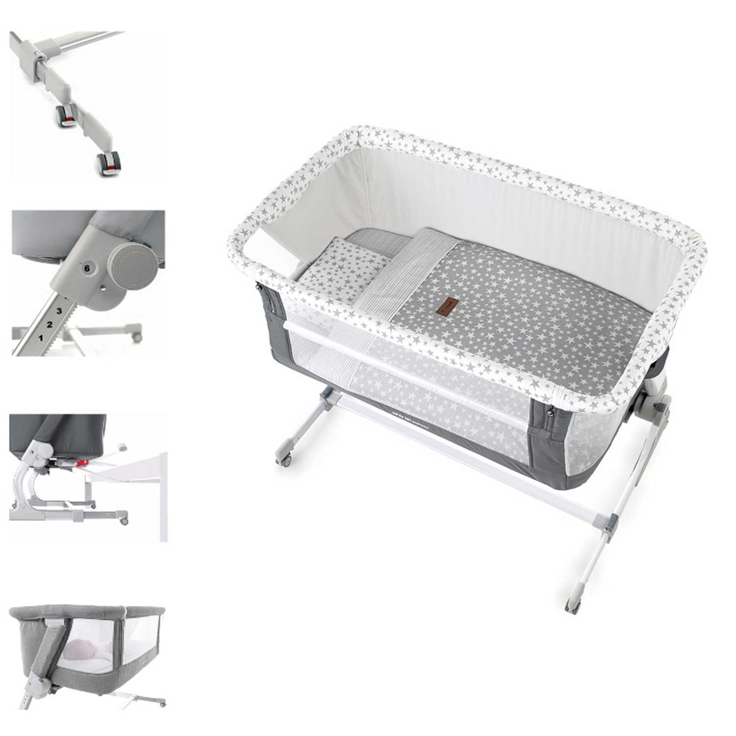 Janè - Babyside Cradle + Duvet Duvet Cover Pillow Case