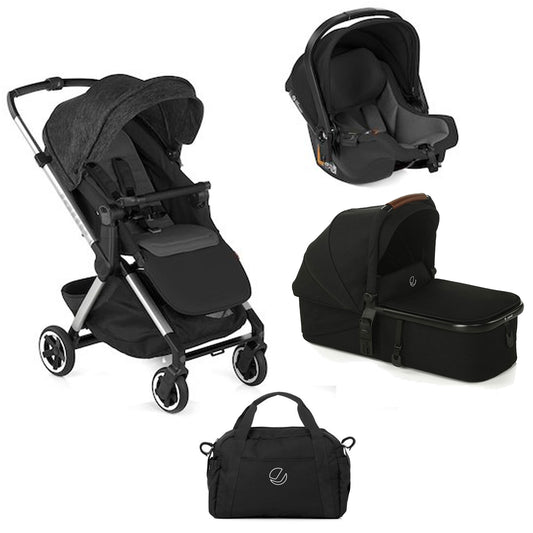 Janè - Newel 5-piece complete trio + Micro Pro2 carrycot + SA Koos Isize R1 I-Size + Bag