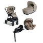 Joie - Trio Con Passeggino Finiti +Navicella Calmi + S.A. I Level Recline + Base Omaggio