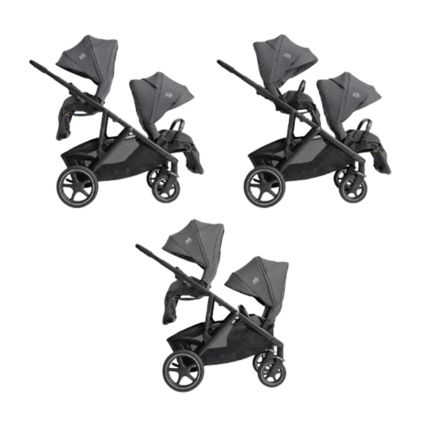 Joie Signature - Trio Gemellare Versiti con 2 sedute, 2 Ramble XL e 2 Sprint I size