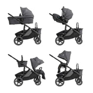 Joie Signature - Trio Gemellare Versiti con 2 sedute, 2 Ramble XL e 2 Sprint I size