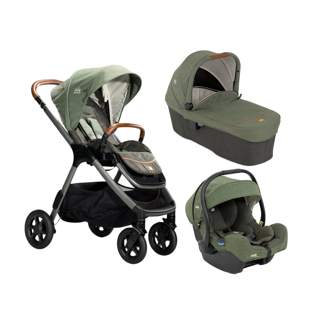 Joie - Trio Con Passeggino Finiti + Navicella Ramble  + Seggiolino Auto I Gemm