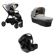 Joie - Trio Con Passeggino Finiti + Navicella Ramble  + Seggiolino Auto I Gemm